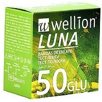 Тест-полоски Wellion Luna Duo, 50 шт.