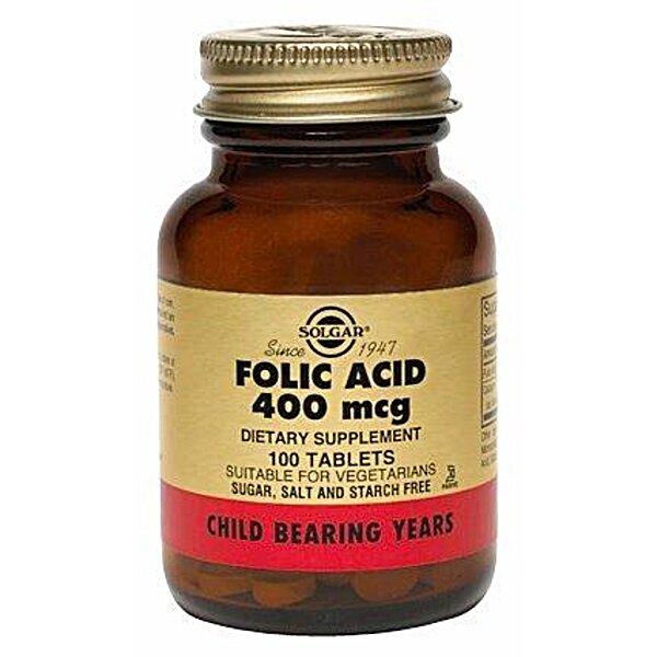 Solgar Фолієва кислота (Folic Acid) №100