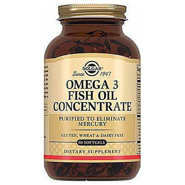 Solgar Концентрат рыбьего жира Omega-3 Fish Oil №60 