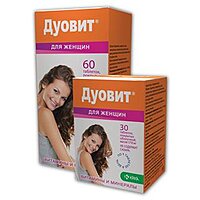Дуовит для женщин 30 таблеток во флаконе Duovit (Словения)
