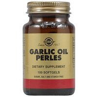 Чесночное масло Перлес (Garlic Oil Perles) капсуслы Солгар №100