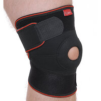 Бандаж на коленный сустав разъемный R6102 UNI Черный Remed
