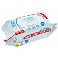 Влажные салфетки NATURELLE Antibacterial с Д-пантенолом, ионами серебра и витамином Е, 120 шт.