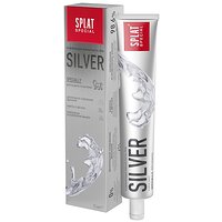 Зубная паста-гель защита от бактерий и кариеса с серебром Special Silver 75 мл Splat 