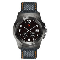 Смарт-годинник ZeTime Regular Premium (44мм) титаново-чорний/карбоново-помаранчевий MyKronoz