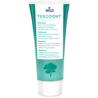 Зубна паста з маслом чайного дерева без фторида TEBODONT 75 мл, Wild-Pharma 