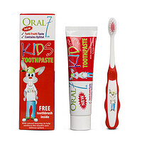 Дитячий набір &quot;Нахабний кролик&quot; KIDS Toothpaste 65 гр / 50 мл (Зубна паста + щітка) з 3 років Oral7