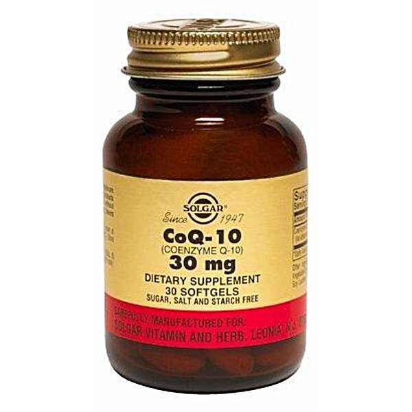 Коэнзим 30 мг (CoQ-10) Солгар №30