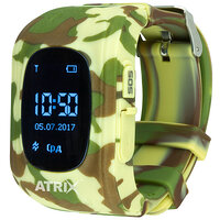 Розумні годинник дитячі Smartwatch iQ300 GPS камуфльовані ATRIX