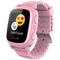 Смарт-часы детские KidPhone 2 Pink с GPS-трекером ELARI