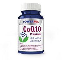 Cкоензім Q10 (Убіхінол) POWERFUL 500 мг №60