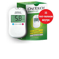 Акционный набор Глюкометр One Touch Select Simple с 35 тест-полосками в комплекте (LifeScan, США)
