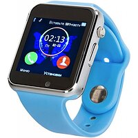 Умные часы Smart watch E07 (blue) ATRIX 