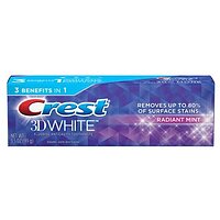 Паста зубная 3D WHITE 3.5OZ RADIANT MINT CREST 99 гр