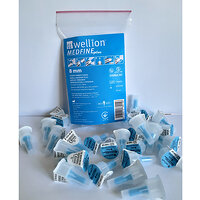 Универсальные иглы Wellion MEDFINE plus для инсулиновых шприц-ручек 8мм ( 31G x 0,25 мм) 20 шт