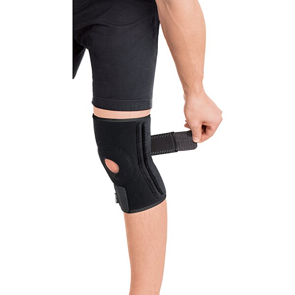 Бандаж для колінного суглоба з 4-ма ребрами жорсткості (роздільний, неопреновий) Торос-Груп ТИП 518