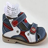 Дитячі ортопедичні туфлі для хлопчиків Mimy арт.F 017 , мод.52 - 30 - 03 , ( Туреччина )