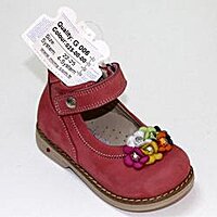 Детские ортопедические туфли для девочек Mimy арт.G 006, мод.025-00-00, (Турция)