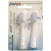 Змінні щітки paro® sonic deep clean whitening Paro Swiss, 2 шт.