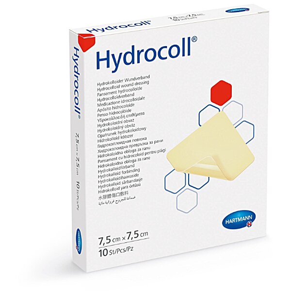 Гидроколлоидная повязка Hartmann Hydrocoll 7,5 x 7,5 см