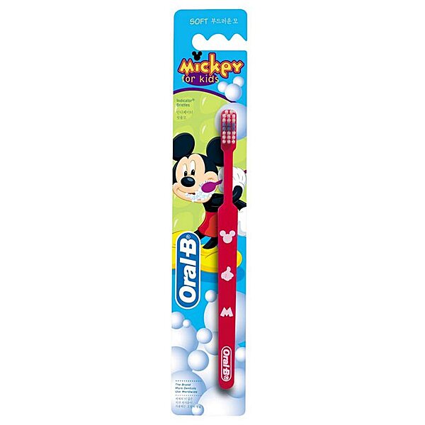 Зубная щетка ORAL-B Mickey for kids, мягкая