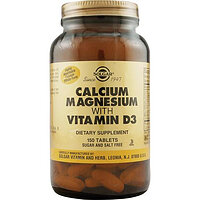 Кальций-Магний с витамином D3 (Calcium, Magnesium, D3) Солгар №150