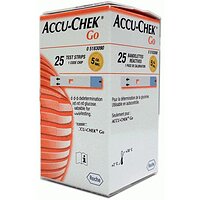 Тест - смужки Accu - chek Go Glucose 25 шт.