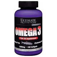 Витамины Omega 3 Ultimate Nutrition 180 табл