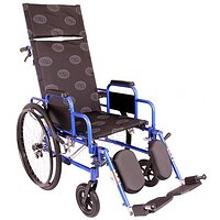 Многофункциональная инвалидная коляска OSD MILLENIUM RECLINER (REP - синяя)