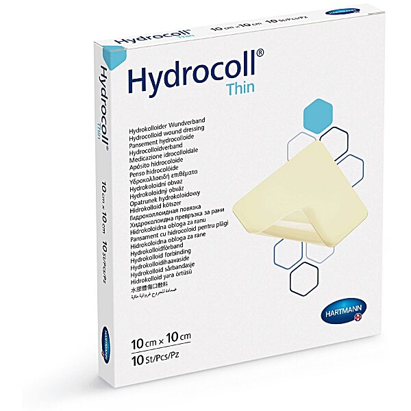 Гидроколлоидная пов'язка Hartmann Hydrocoll Thin 10 x 10 см
