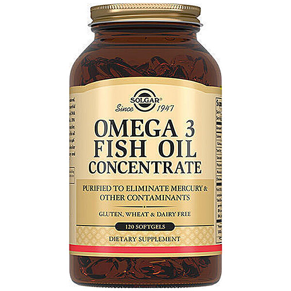 Омега 3 концентрат риб'ячого жиру (Omega - 3 Fish Oil) Солгар №120