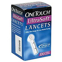 Ланцеты One Touch Ultra Soft, 100 шт.