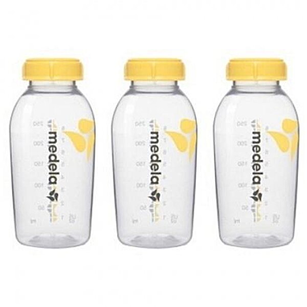 Пляшечки для збору і зберігання грудного молока Medela Breastmilk bottles ( 3 шт ) 150 мл