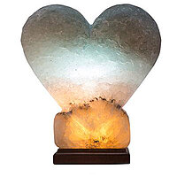 Светильник соляной «Сердце цветное» SW-1117/Color (4-6 кг), ТМ “Соляна”