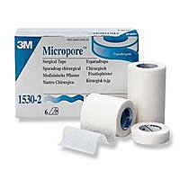Гипоаллергенный пластырь из нетканой вискозы 3M Микропор (Micropore) 5 см x 9,1 м, арт. 1530-2
