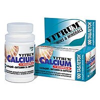 Витрум Кальциум+витамин D3 (Vitrum Calcium + Vitamin D3) N 30