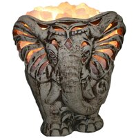 Мега соляная лампа третьего уровня "Слон могучий" 32 кг  Ваше здоровье