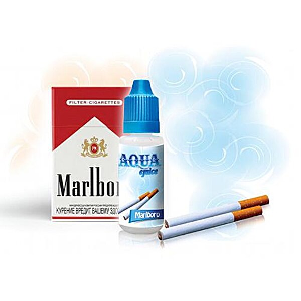 Жидкость для электронных сигарет Мальборо без никотина (Marlboro) Aqua 15 мл