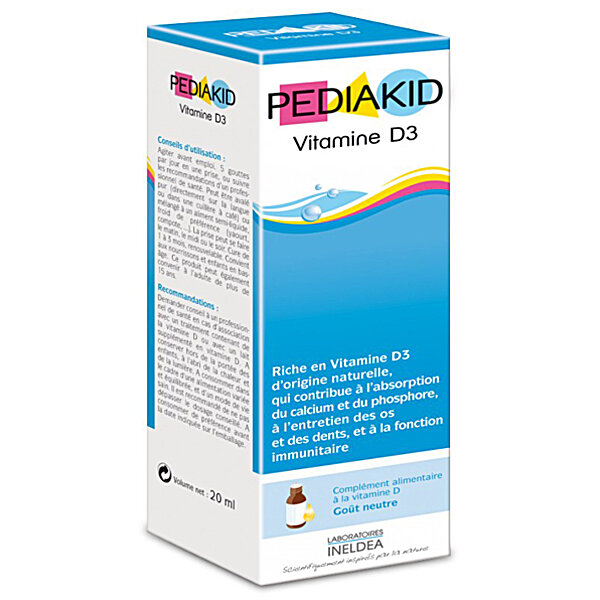PEDIAKID Вітамін D3 натуральний, 20 мл (Педіакід)