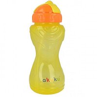 Спортивна пляшка A0135 з соломинкою 360 мл AKUKU