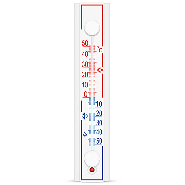 Термометр оконный ТБО исп.1 на липучке Стеклоприбор