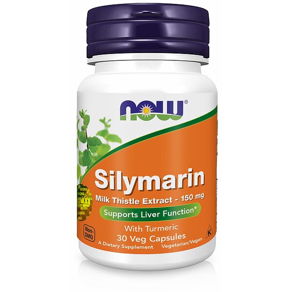 Now Foods Силимарин 150 мг гепатопротектор 30 капсул 