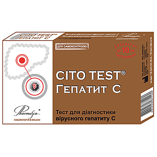 CITO TEST HCV експрес-тест для визначення HCV гепатиту C