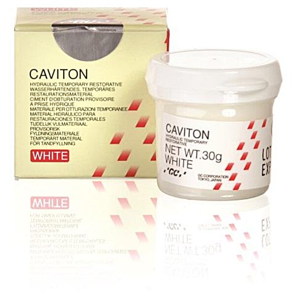 GC CAVITON ( Джі Сі Кавітон ) Тимчасовий пломбувальний матеріал , колір білий 30 г