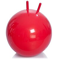 Гимнастический мяч с рожками М-355 (красный) 55 см Тривес
