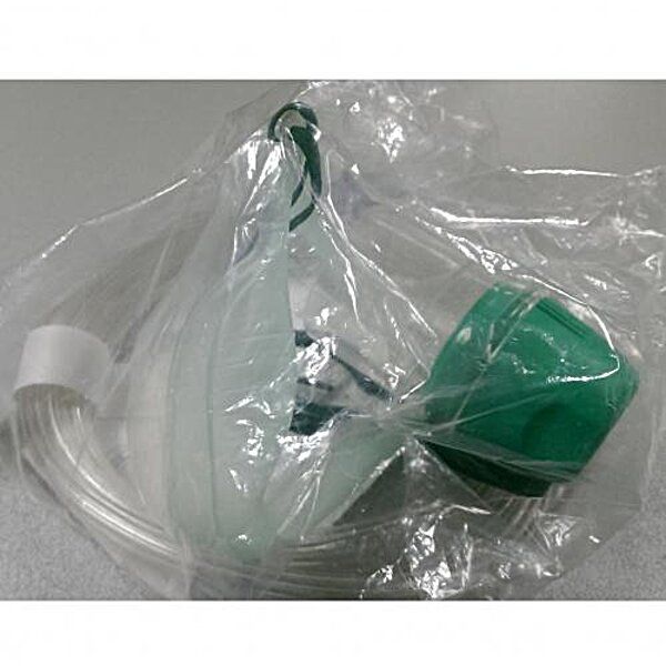 Маска кислородная для взрослых Eco и набором Cirrus с носовым зажимом и воздушным шлангом