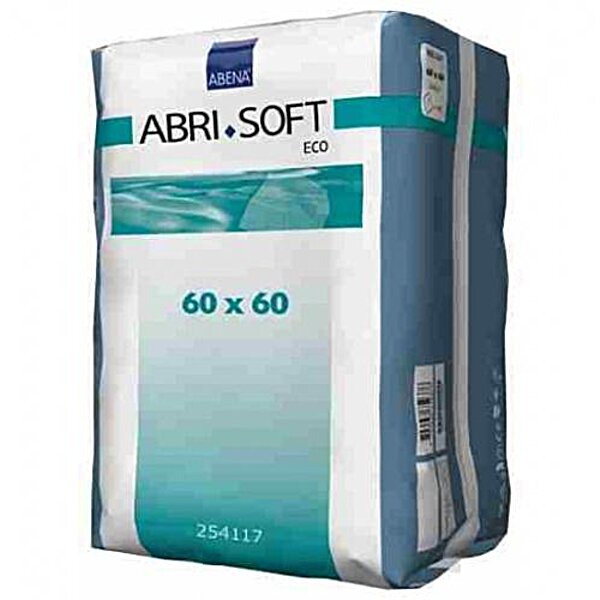 Пелюшки поглинаючі ABENA ABRI - SOFT ECO 60х60 ( 60 шт . )