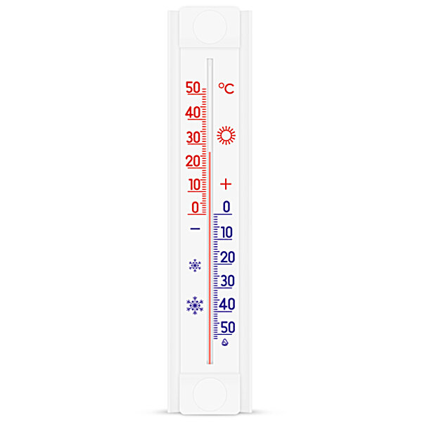 Термометр оконный ТБО исп.2 на липучке Стеклоприбор