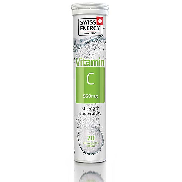Swiss Energy Витамины шипучие Vitamin C №20