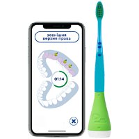 Інтерактивна насадка Playbrush Smart Green + зубна щітка
